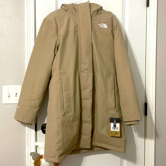 New Northface Womens Arctic Parka Size Large - Picture 3 of 12